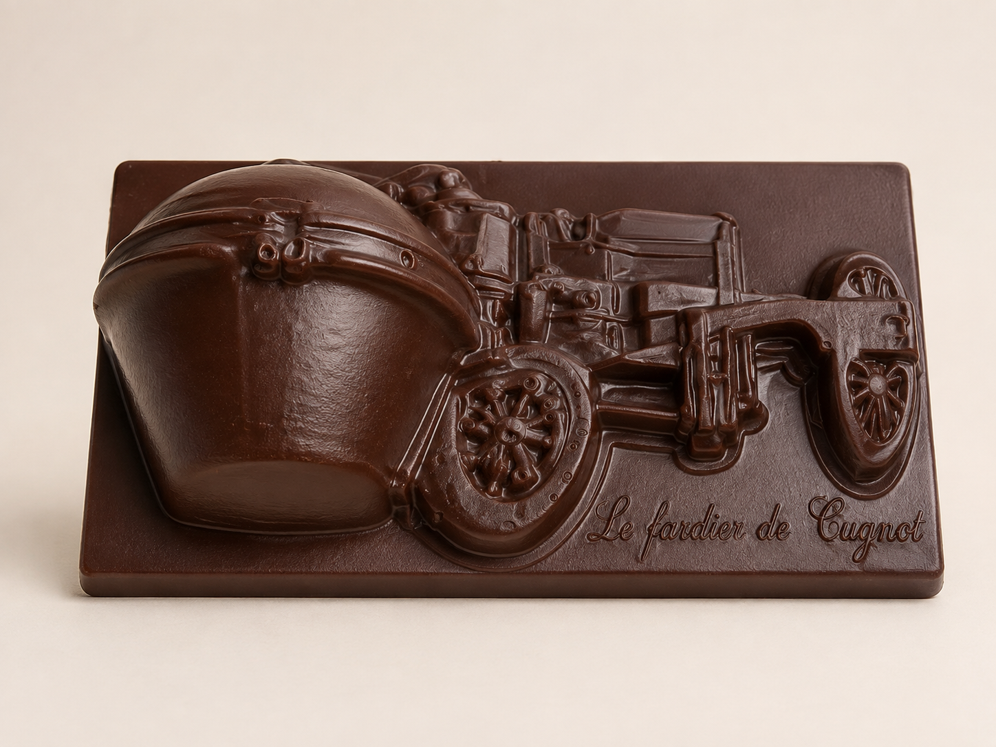 Réalisation de moule et création en chocolat personnalisée 70